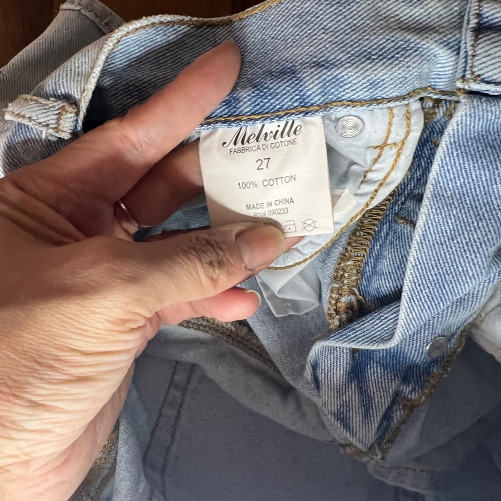 Brandy Melville Jean short Size 27 - Picture 4 of 6